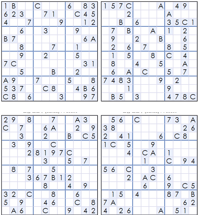 12x12 Sudoku Puzzles